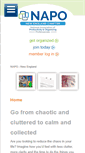 Mobile Screenshot of napo-newengland.com