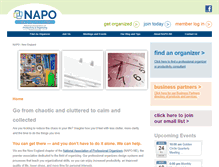 Tablet Screenshot of napo-newengland.com